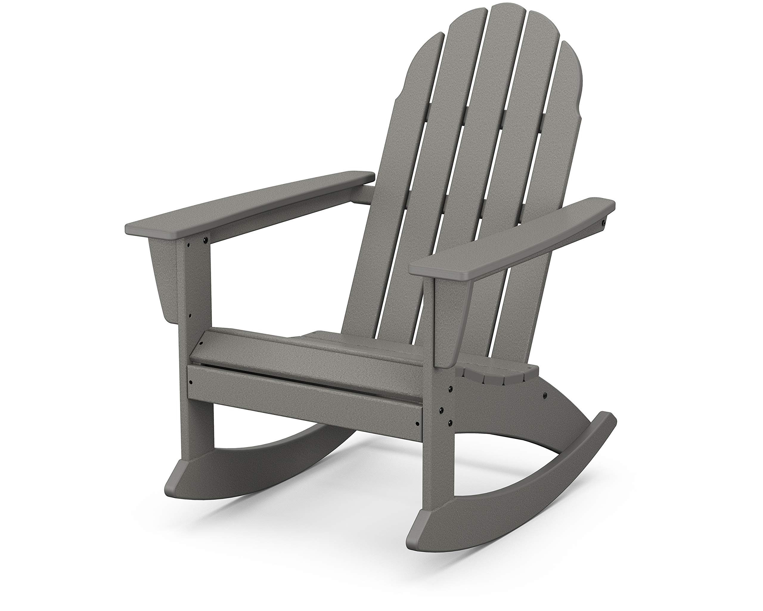 Algopix Similar Product 19 - POLYWOOD Vineyard Rocking Chair Slate