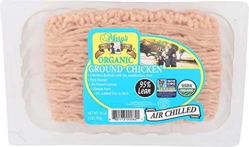 Algopix Similar Product 14 - Mary's, Organic Ground Chicken, 16 oz
