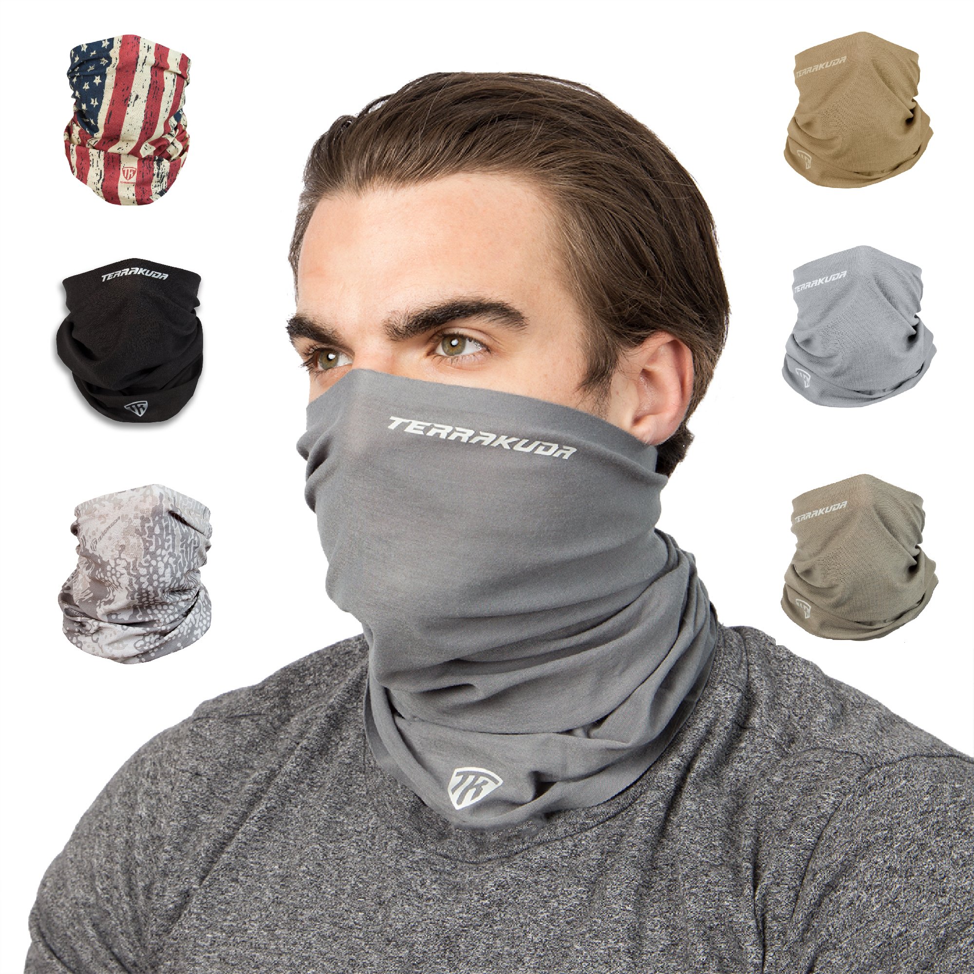 Algopix Similar Product 18 - Terra Kuda Face Clothing Neck Gaiter