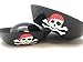 Algopix Similar Product 12 - Oojami 24 Piece Child Pirate Hats Black