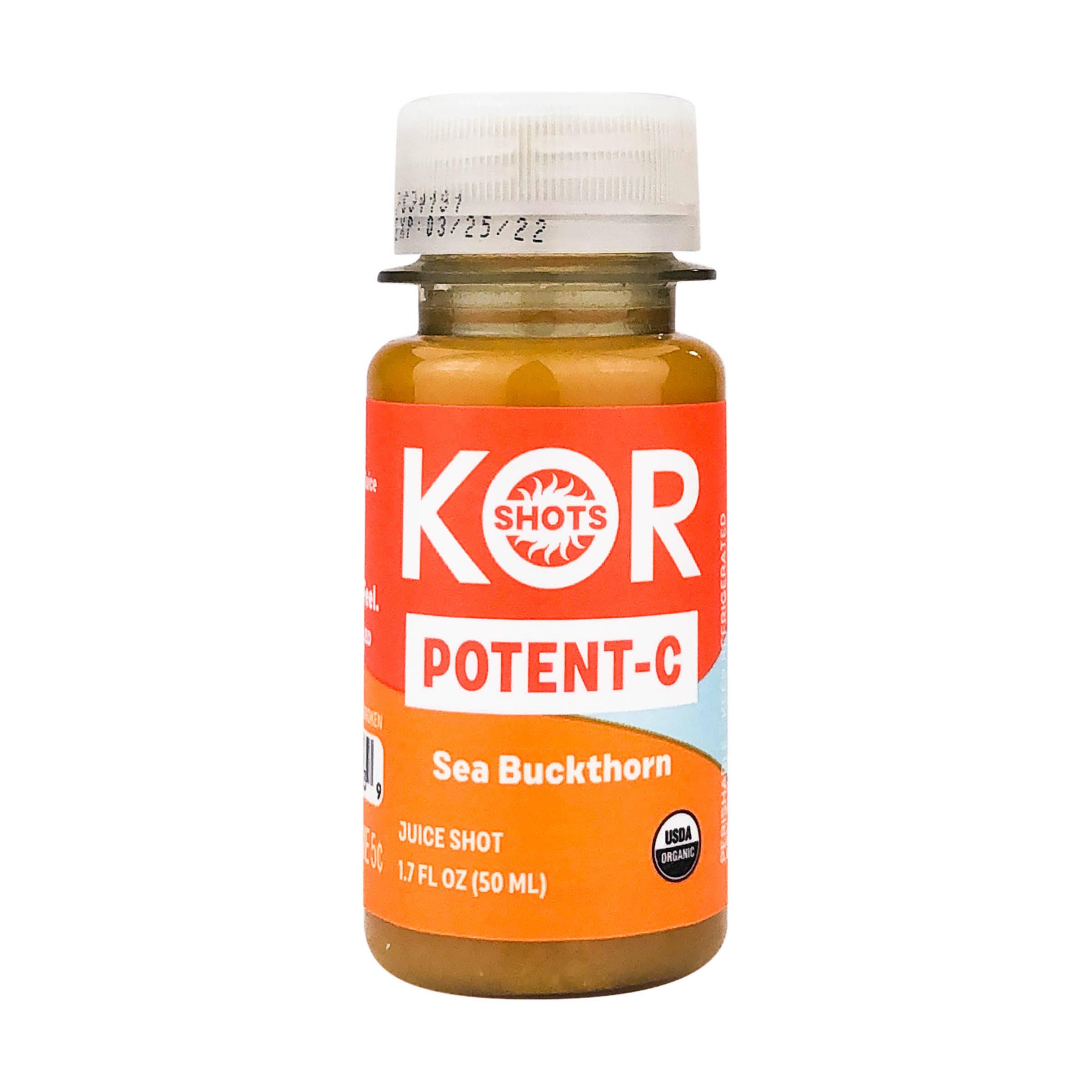 Algopix Similar Product 5 - KOR Shots Sea Buckthorn and Baobab Shot