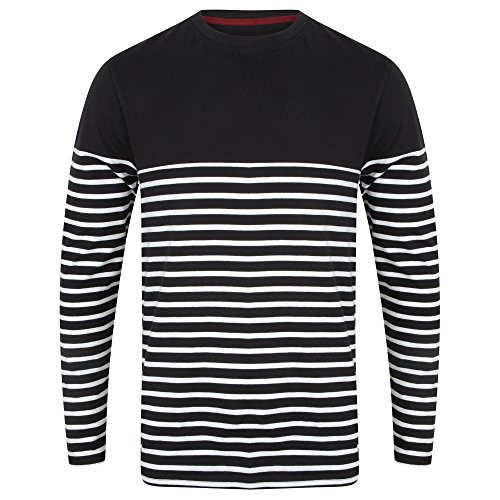 Algopix Similar Product 18 - Front Row Mens Long Sleeve Breton