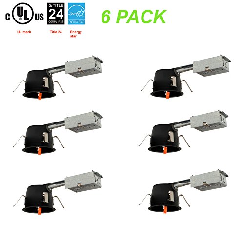 Algopix Similar Product 15 - IC4LEDRSA 6 pack 4 Remodel Shallow IC