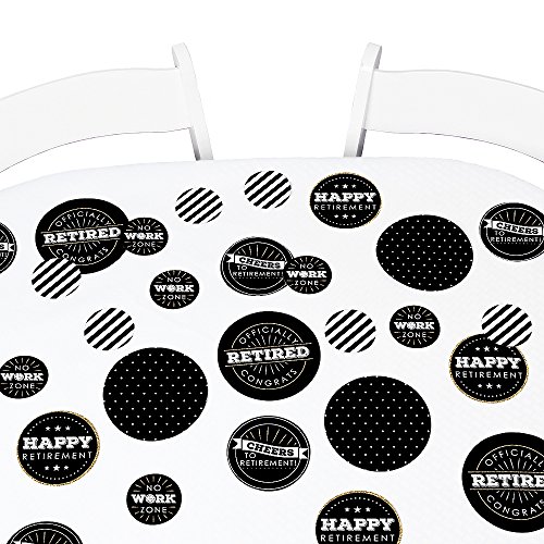 Algopix Similar Product 19 - Big Dot of Happiness Happy Retirement 