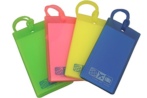 Algopix Similar Product 11 - Flight 001 Rubber Tag Set (Multi)