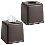 Algopix Similar Product 16 - mDesign Plastic Square Facial Tissue