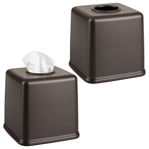 Algopix Similar Product 11 - mDesign Plastic Square Facial Tissue