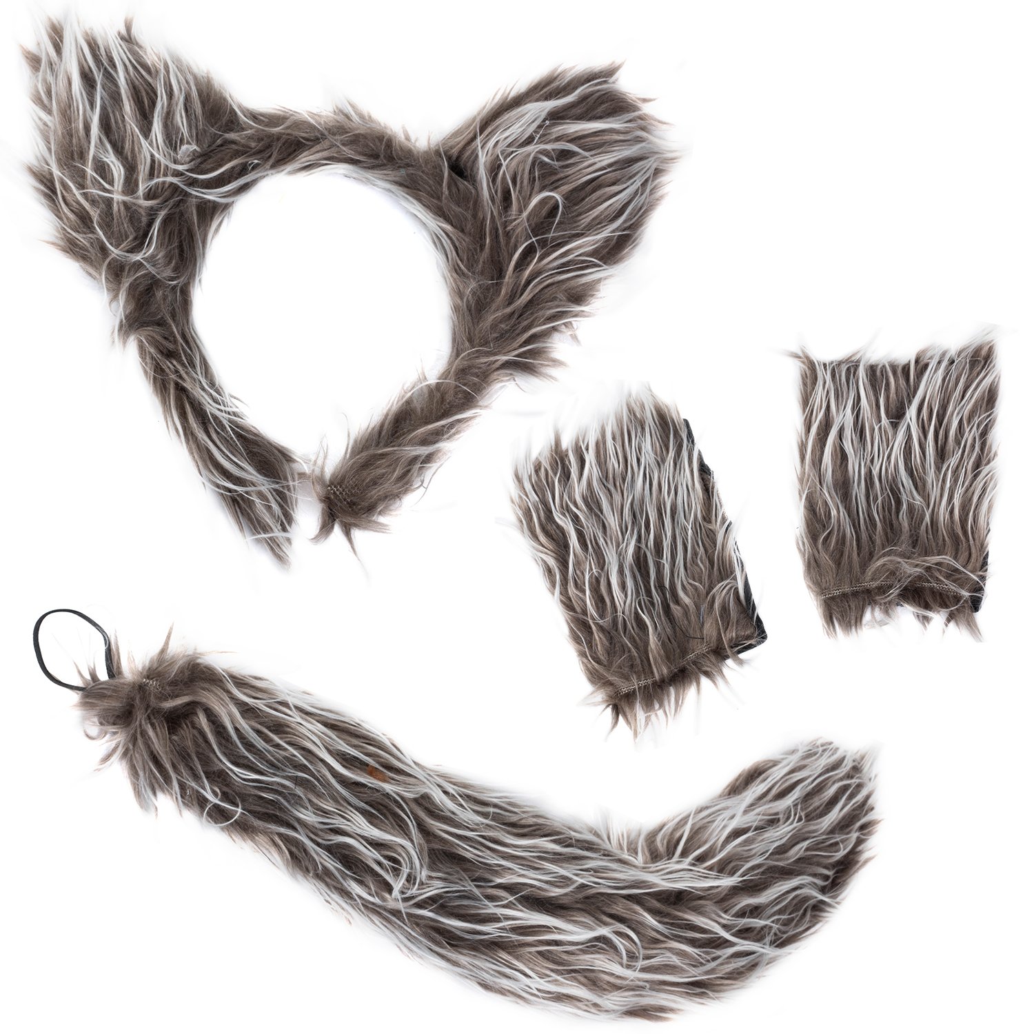 Algopix Similar Product 7 - Tigerdoe Ears and Tail Set Wolf