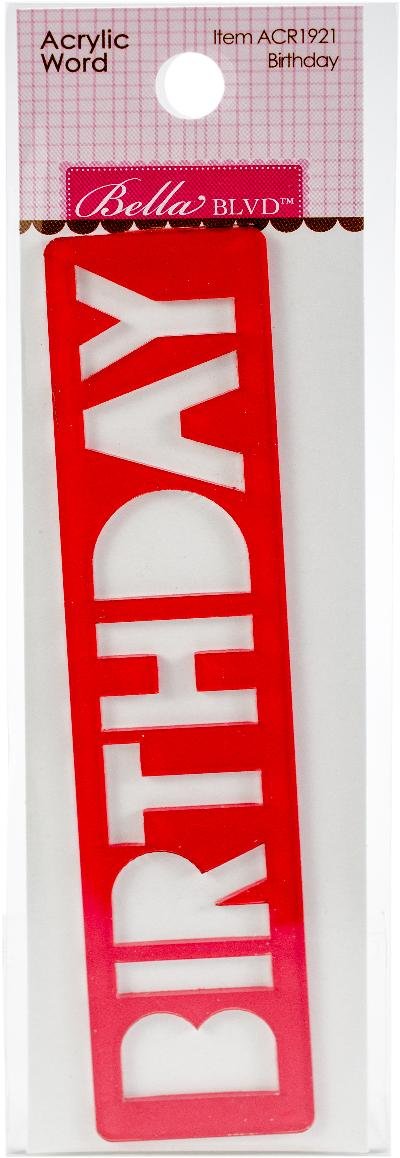 Algopix Similar Product 11 - Bella Blvd Bella Boutique Acrylic Word