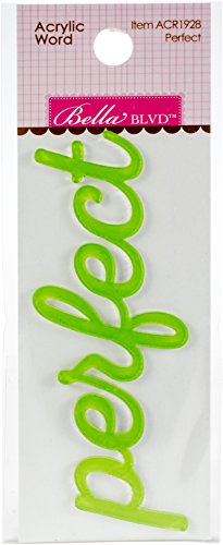 Algopix Similar Product 9 - Bella Blvd Acrylic Word Perfect 15 x