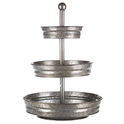 Algopix Similar Product 16 - Galvanize Your Home 3 Tier serving tray