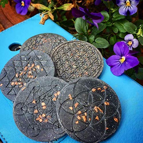 Algopix Similar Product 13 - Orgonite EMF Protection Disc Orgone