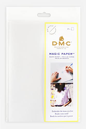Algopix Similar Product 1 - DMC Vierge 5A Blank Magic Sheet x 2 A5