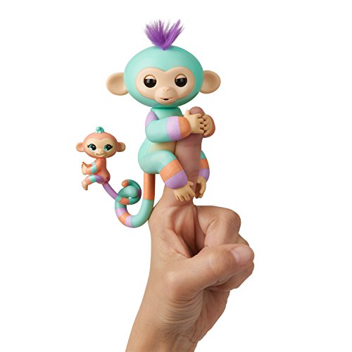 Algopix Similar Product 8 - WowWee Fingerlings Baby Monkey  Mini