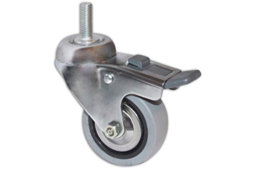 Algopix Similar Product 1 - MaxPower 57157 Can Swivel Rubber Wheel