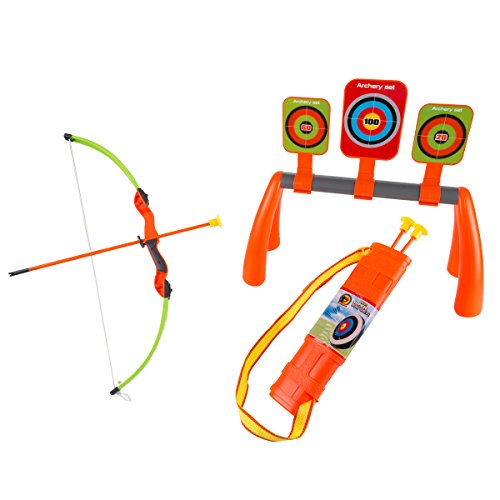 Algopix Similar Product 16 - Hey Play Kids Bow and Arrow Set with