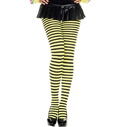 Algopix Similar Product 14 - Music Legs Womens Opaque Striped