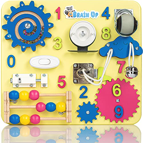 Algopix Similar Product 14 - Busy Board for Toddlers  Sensory Board