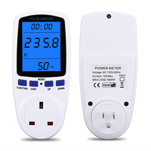 Algopix Similar Product 20 - FLOUREON Power Meter Plug Energy