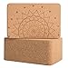 Algopix Similar Product 10 - Cork Wood Yoga Blocks with Premium