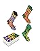 Algopix Similar Product 4 - Advansync Premium Kente Cloth Socks