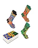 Algopix Similar Product 16 - Advansync Premium Kente Cloth Socks