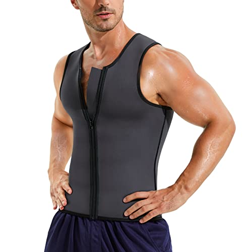Algopix Similar Product 17 - Men Waist Trainer Vest for Weightloss