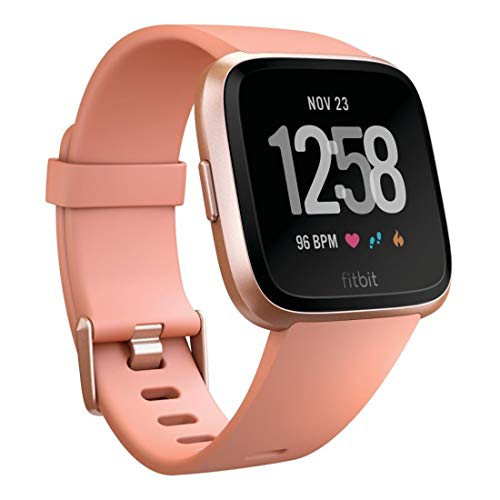 Algopix Similar Product 17 - Fitbit Versa Smart Watch PeachRose
