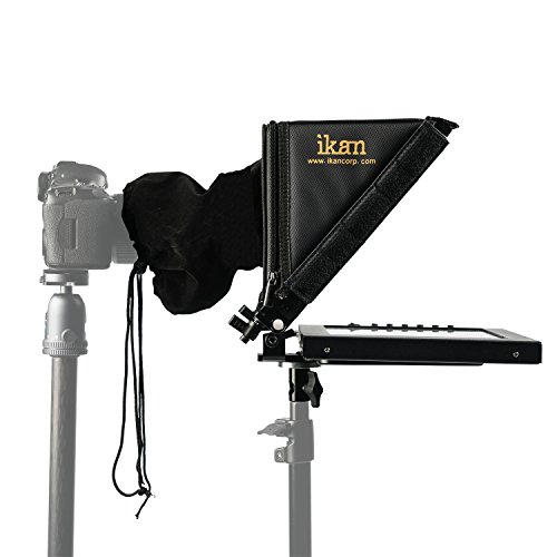 Algopix Similar Product 17 - Ikan 12inch Portable Teleprompter Kit