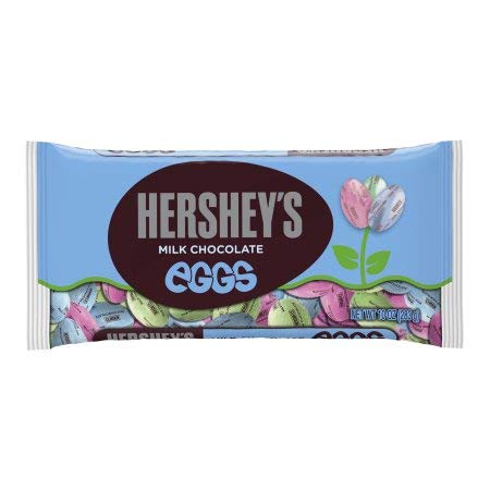 Algopix Similar Product 3 - Hershey's Milk Chocolate Eggs, 10 oz