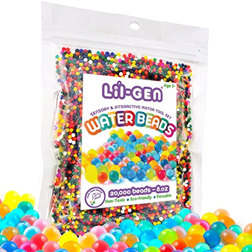 Algopix Similar Product 12 - Lil Gen Water Beads NonToxic Water