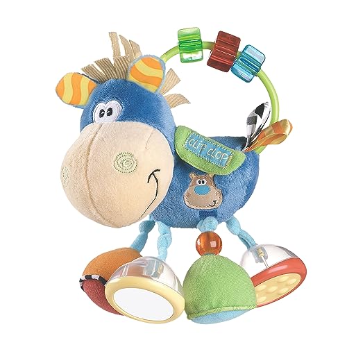 Algopix Similar Product 11 - Playgro  Plush Rattle Horse Clip Clop