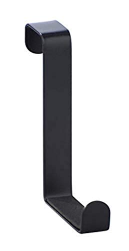 Algopix Similar Product 13 - WENKO Colgadores para puertas Negro