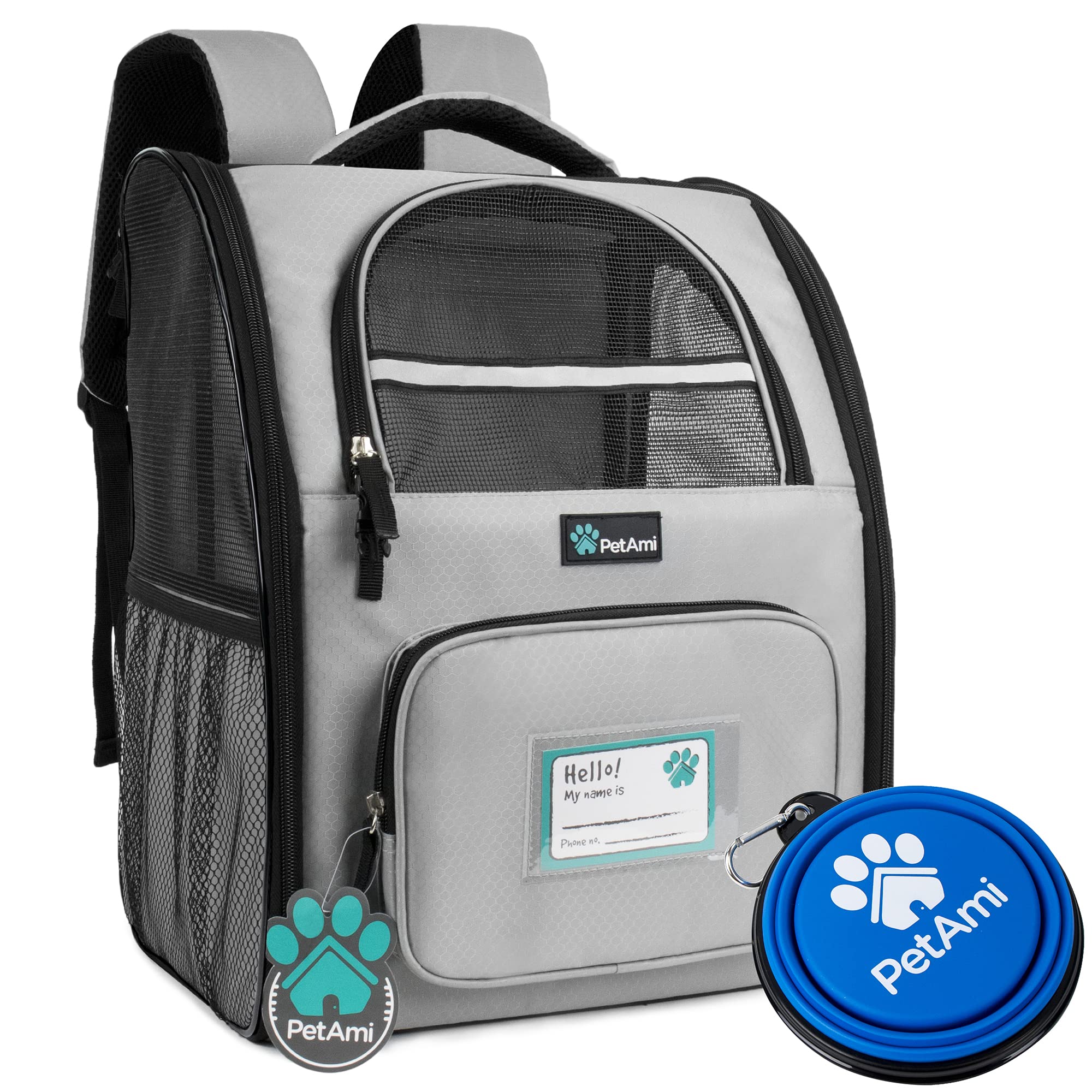 Algopix Similar Product 12 - PetAmi Deluxe Pet Carrier Backpack for