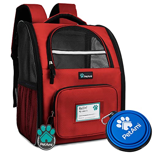Algopix Similar Product 12 - PetAmi Deluxe Pet Carrier Backpack for
