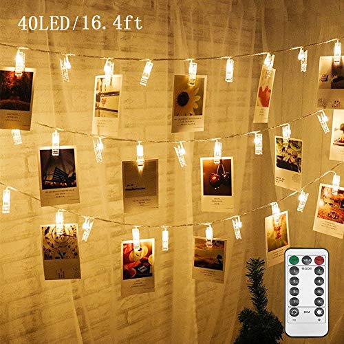 Algopix Similar Product 13 - Twinkle Star 164 ft 40 Photo Clips