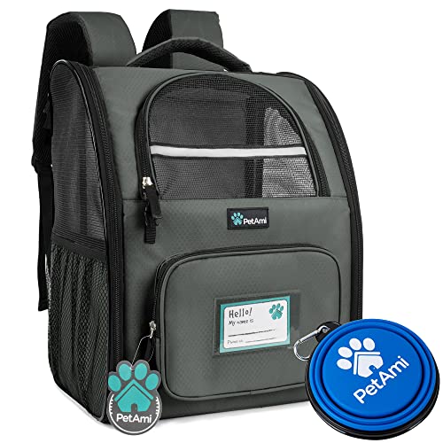 Algopix Similar Product 14 - PetAmi Deluxe Pet Carrier Backpack for
