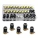 Algopix Similar Product 12 - WMYCONGCONG 20 PCS B10K 10K Ohm Knurled