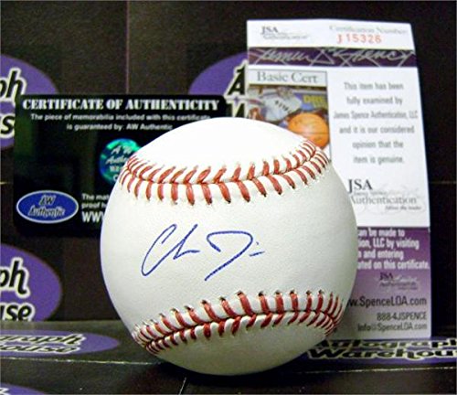 Algopix Similar Product 19 - Chris Davis Autographed Baseball  OMLB