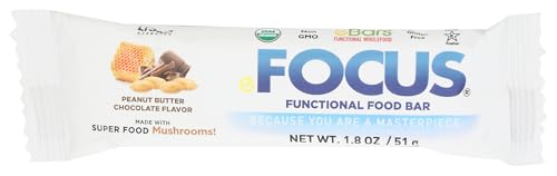 Algopix Similar Product 11 - EBARS Organic Focus Bar Cocoa Almond