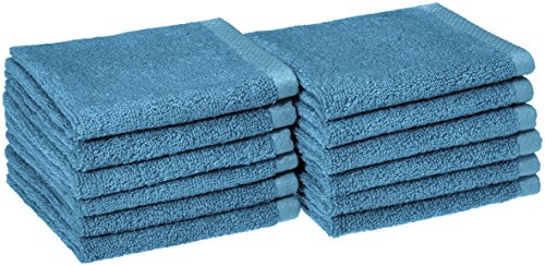 Algopix Similar Product 2 - Amazon Basics Soft Cotton Washcloths