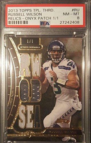 Algopix Similar Product 19 - 2013 Russel Wilson Topps Triple Threads