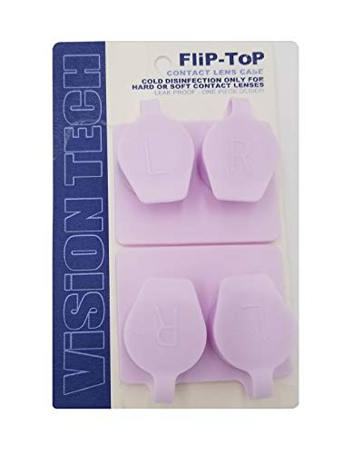 Algopix Similar Product 16 - Flip Top Contact Lens Case  2 Pack 