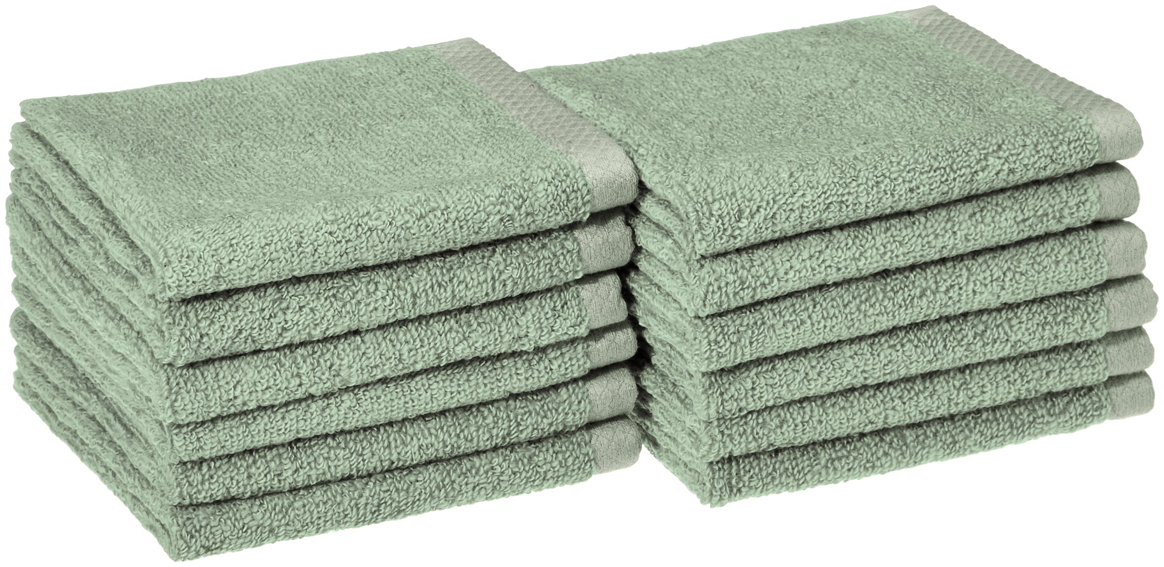 Algopix Similar Product 16 - Amazon basics cotton washcloths