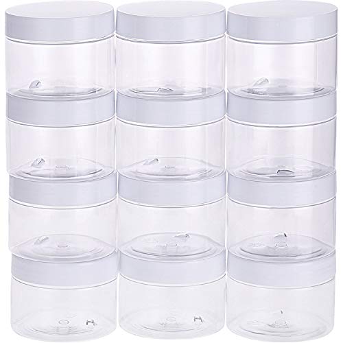 Algopix Similar Product 17 - SATINIOR 12 Pack 6 oz Plastic Container