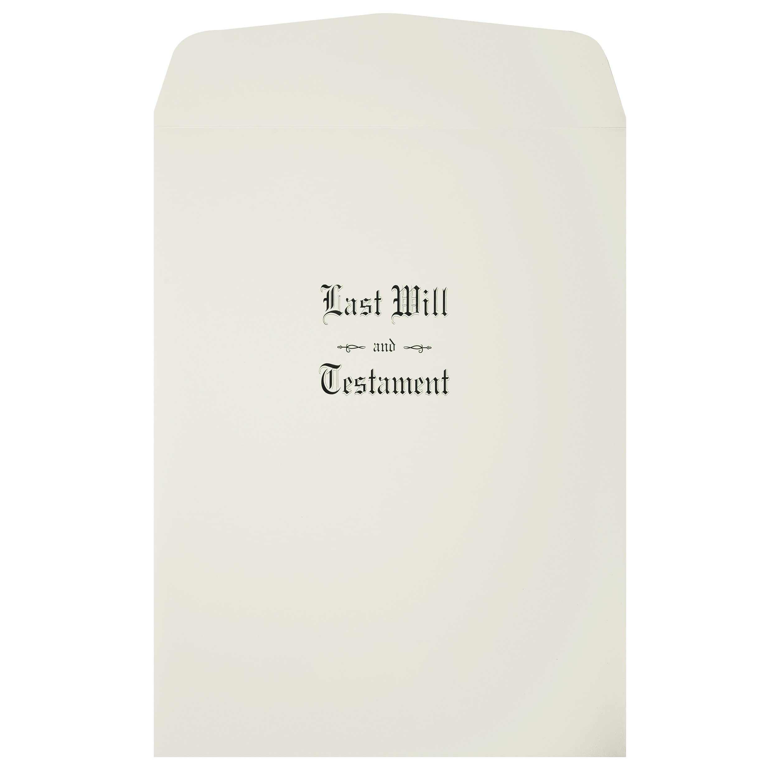 Algopix Similar Product 7 - Oversized Last Will & Testament Envelope