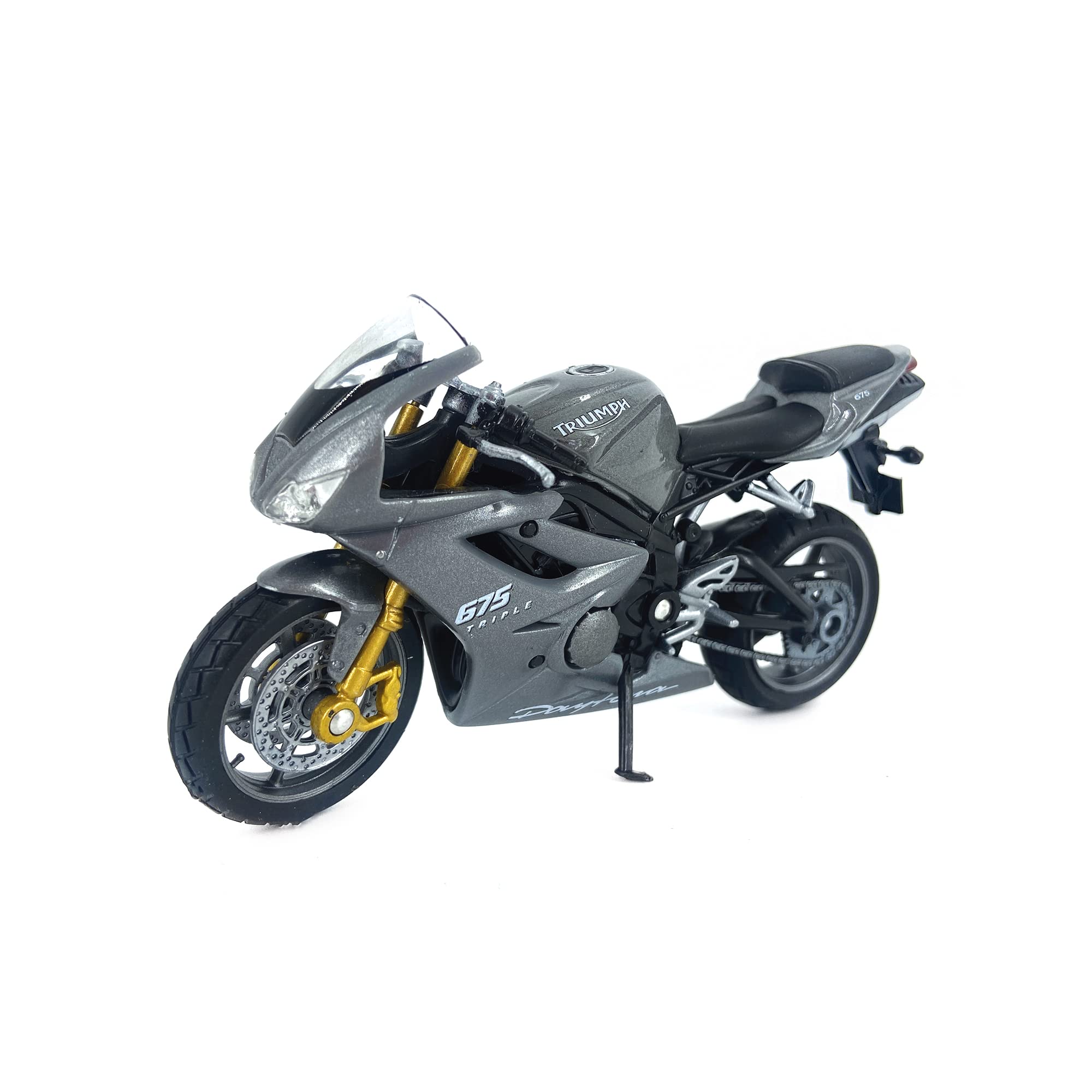 Algopix Similar Product 13 - Welly Die Cast Motorcycle Silver