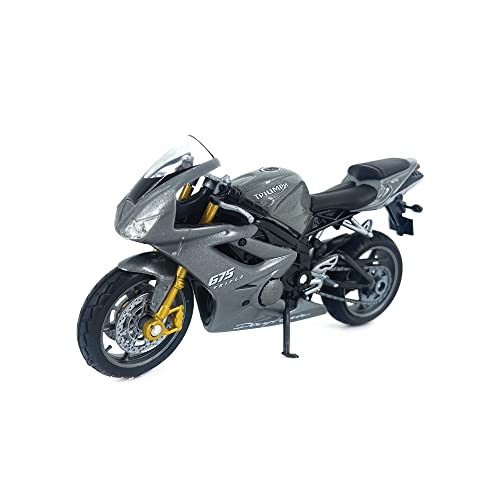 Algopix Similar Product 10 - Welly Die Cast Motorcycle Silver