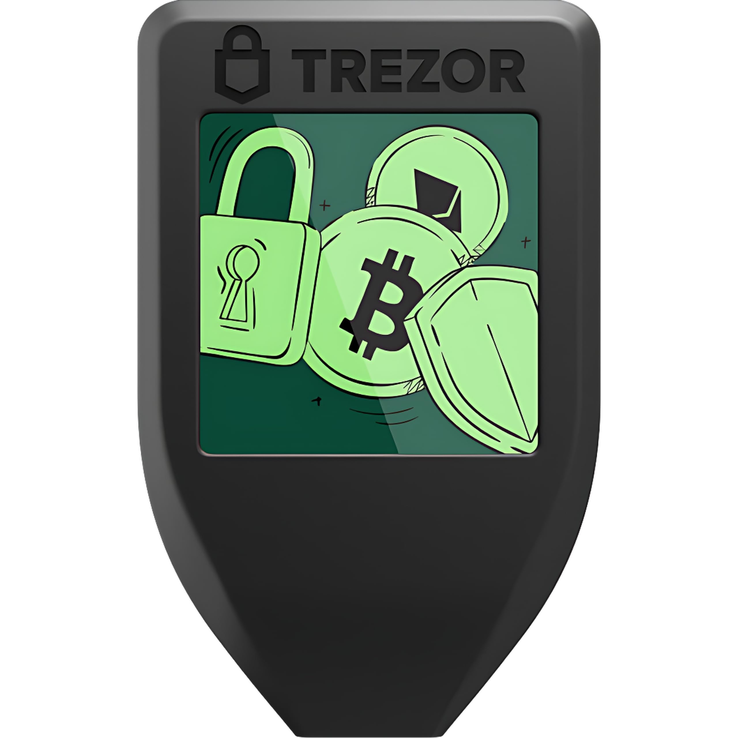 Algopix Similar Product 9 - Trezor Model T  Crypto Hardware Wallet