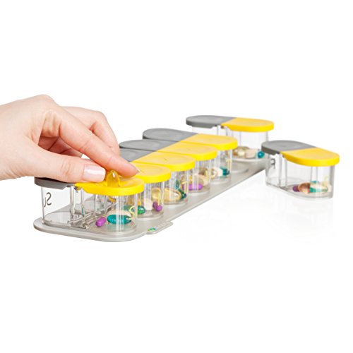 Algopix Similar Product 17 - Sagely Smart Weekly Pill Organizer 
